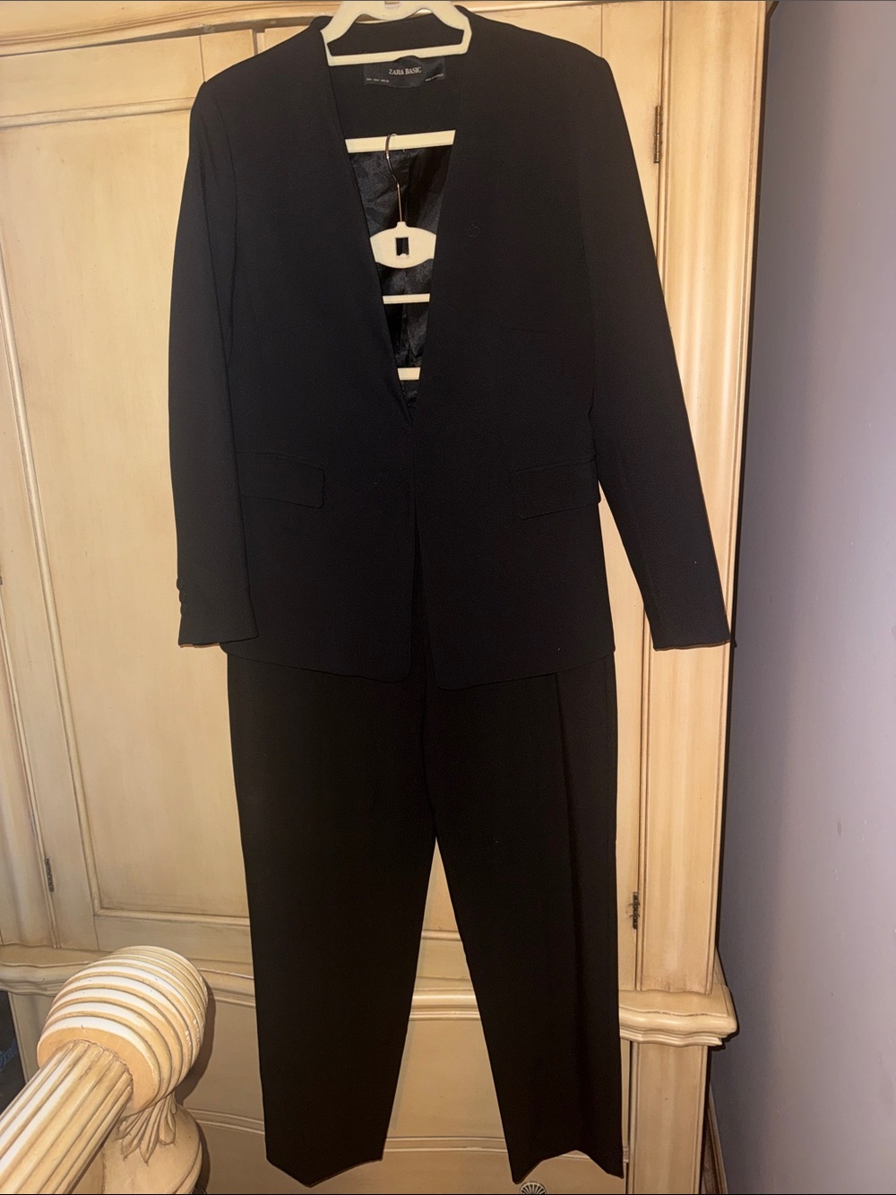 Zara  Black Tailored Dress Pants & Blazer